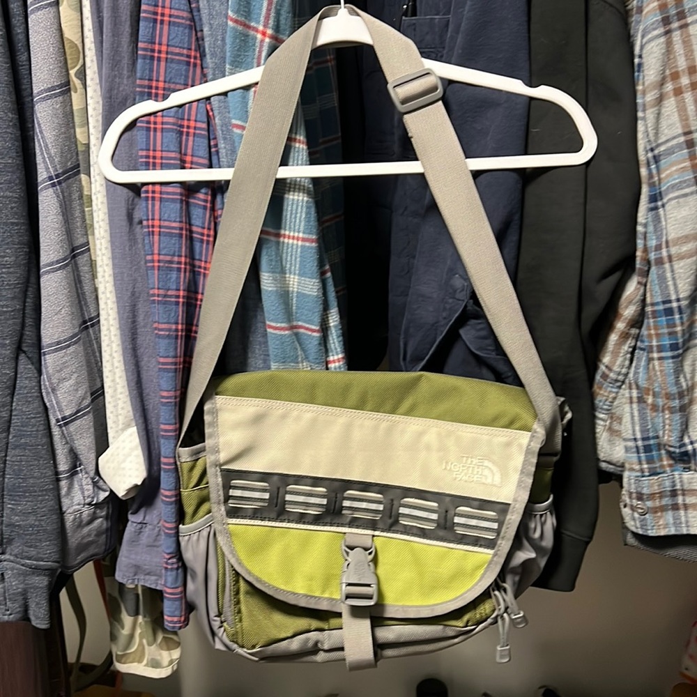 The North Face messenger bag